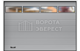 Ворота подъемные для навеса под авто 2750×2500 ВЭ-3628